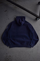 Vintage Polo Ralph Lauren Embroidered Spellout Fleece Hoodie (L) - Retrospective Store