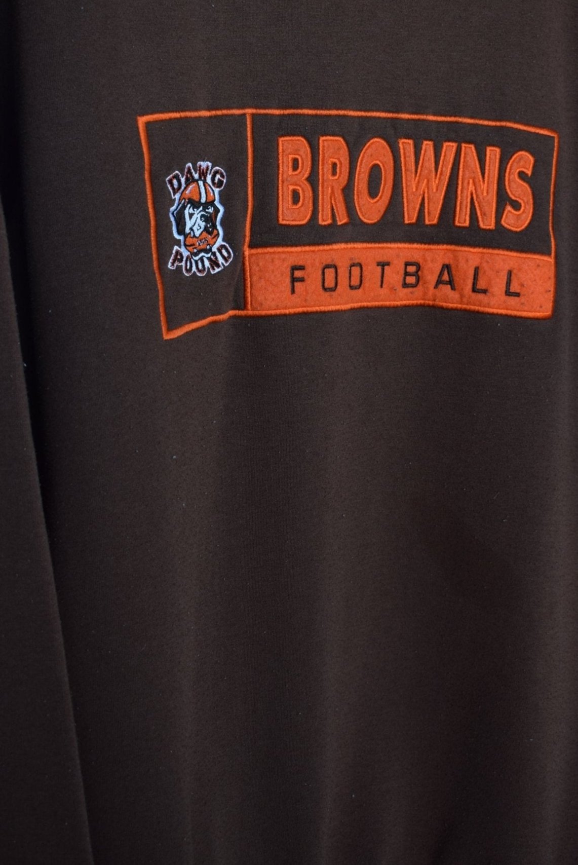 Vintage Puma x Cleveland Browns Dawg Pound Embroidered Crewneck (XL) - Retrospective Store