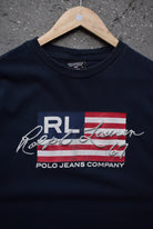 Vintage Ralph Lauren Polo Jeans Company Embroidered Tee (L) - Retrospective Store