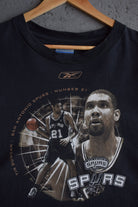 Vintage Reebok x NBA San Antonia Spurs Tim Duncan Tee (XXL) - Retrospective Store