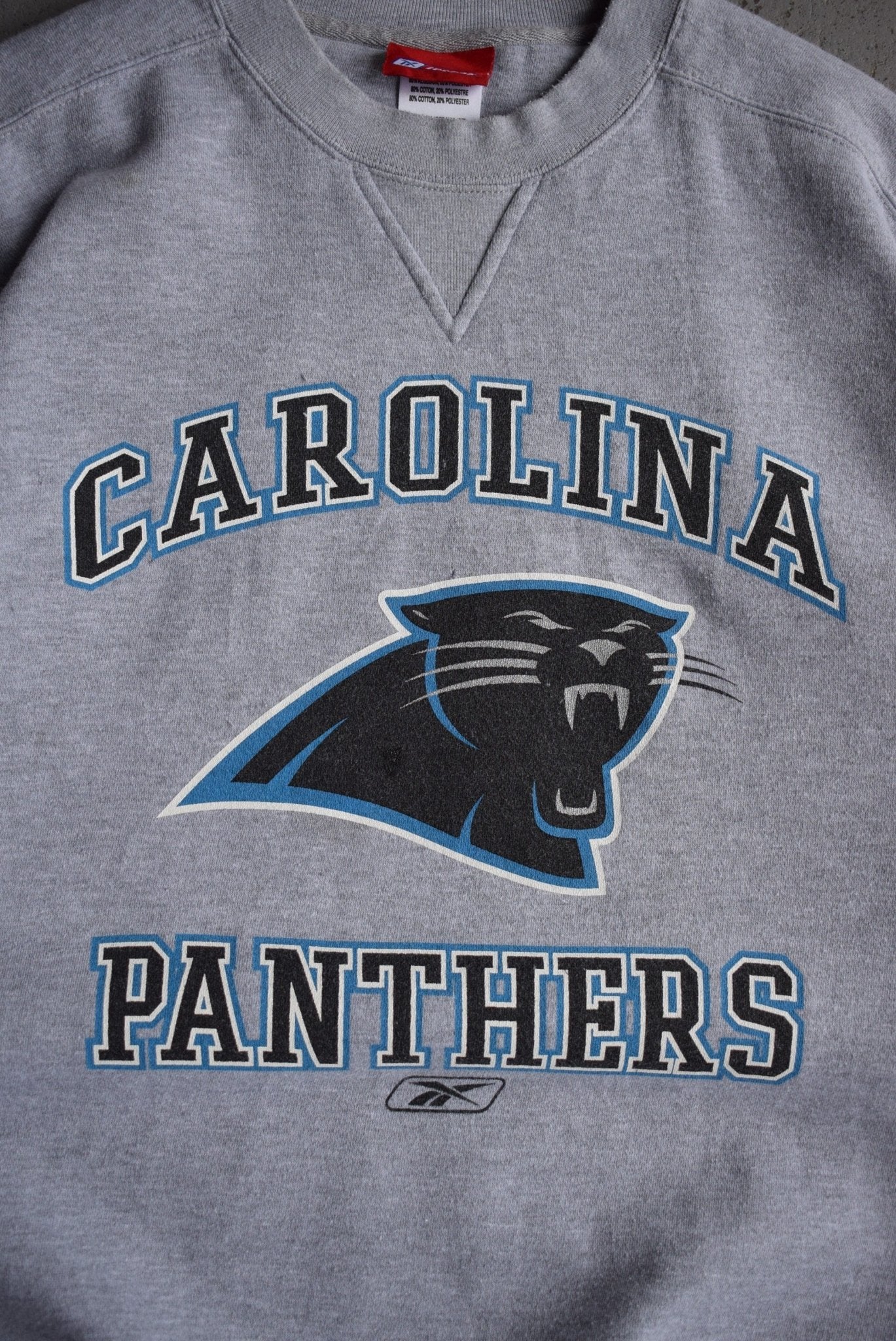 Vintage Reebok x NFL Carolina Panthers Crewneck (XL/XXL) - Retrospective Store