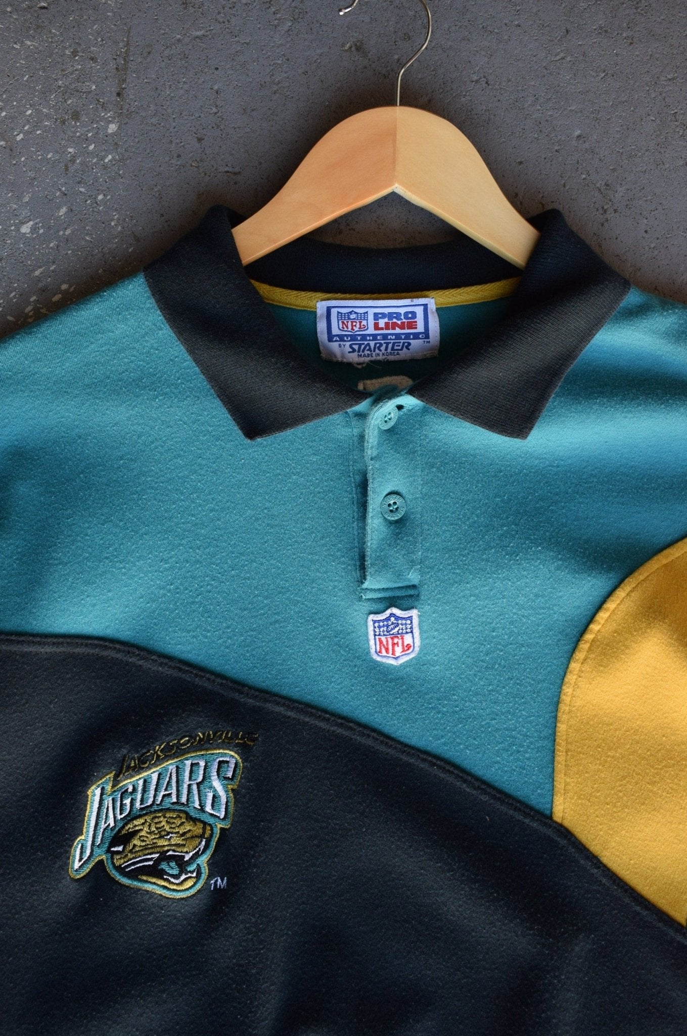 Vintage Starter x NFL Jacksonville Jaguars Polo (XL) - Retrospective Store