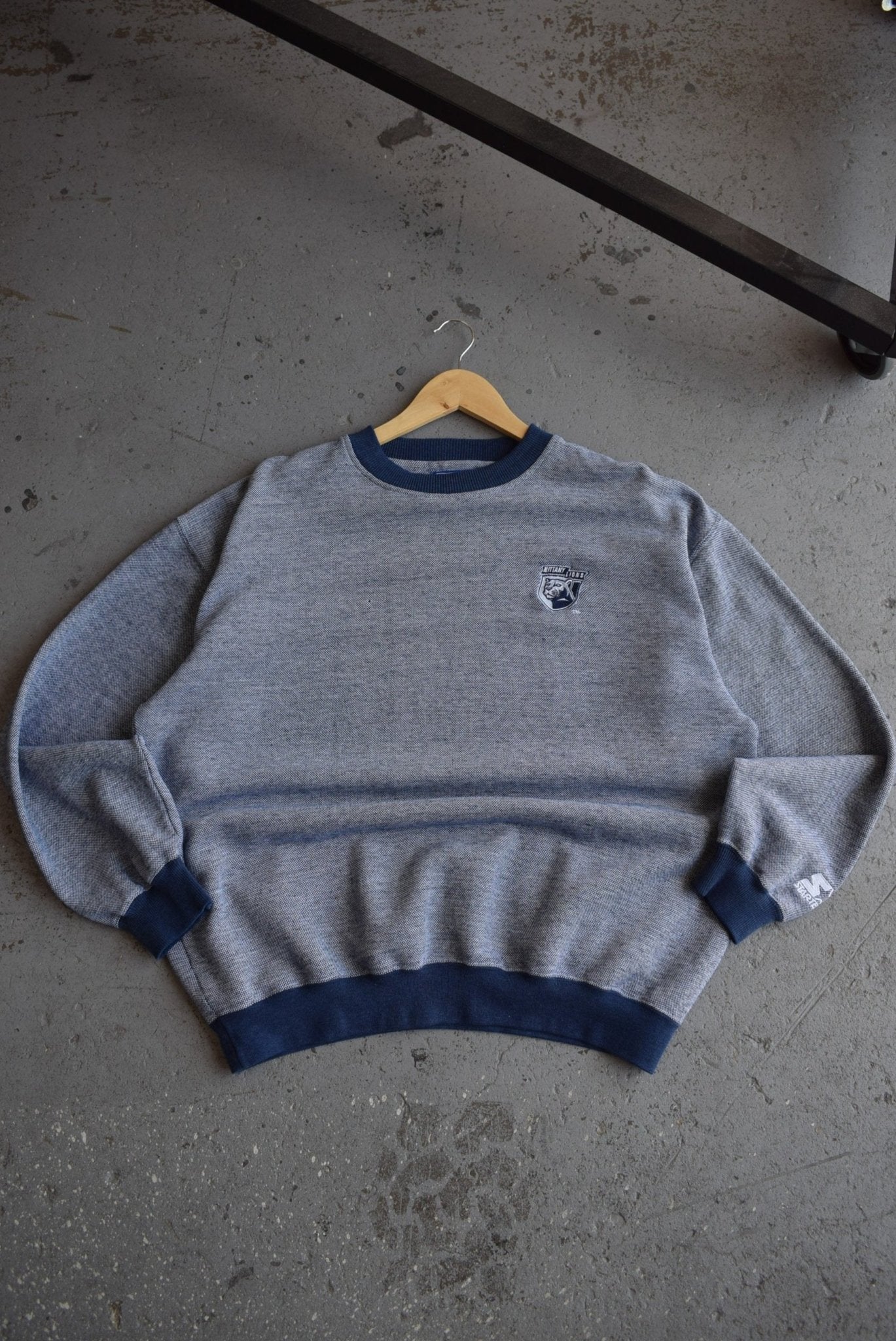 Vintage Starter x Penn State University Embroidered Crewneck (L) - Retrospective Store