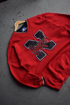 Vintage Starter x University of Nebraska Embroidered Crewneck (XXL) - Retrospective Store