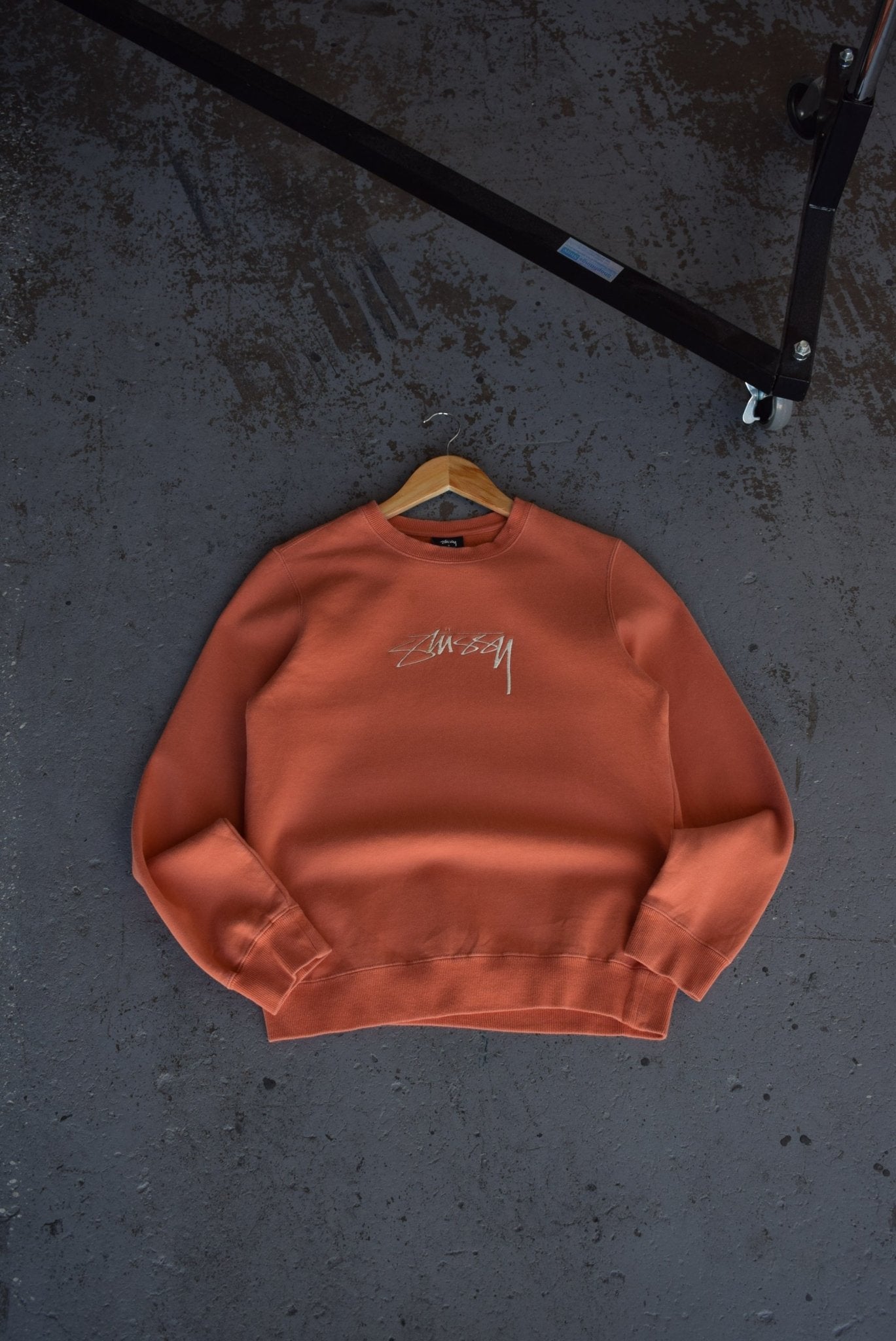 Vintage Stussy Embroidered Spellout Crewneck (S) – Retrospective Store