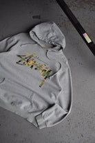 Vintage Stussy Spellout Hoodie (M/L) - Retrospective Store