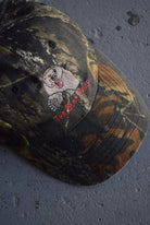 Vintage The Bear Trap Camo Hat - Retrospective Store