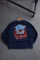 Vintage The Dirt Track At Charlotte Racing Long Sleeve Tee (XL) - Retrospective Store