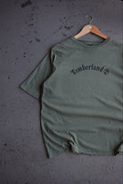 Vintage Timberland Spellout Tee (L) - Retrospective Store