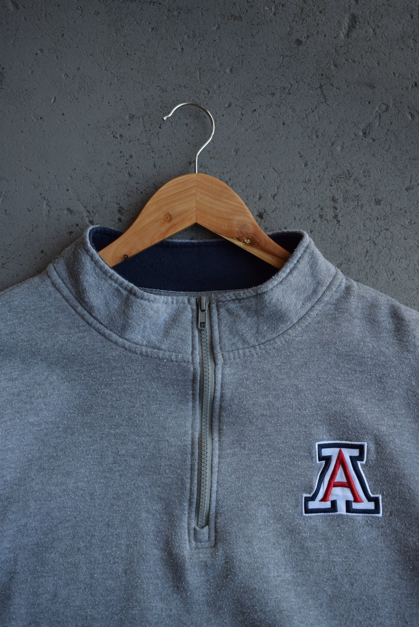 Vintage University of Arizona Embroidered Quarter Zip (XXL) - Retrospective Store