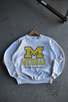 Vintage University of Michigan Wolverines Crewneck (S) - Retrospective Store