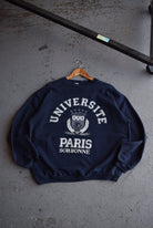 Vintage University of Paris Crewneck (L) - Retrospective Store