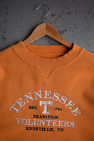 Vintage University of Tennessee Volunteers Embroidered Crewneck (XL) - Retrospective Store